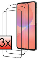 NoXx NoXx Samsung Galaxy A36 Screenprotector Glas Full Cover - 3 PACK