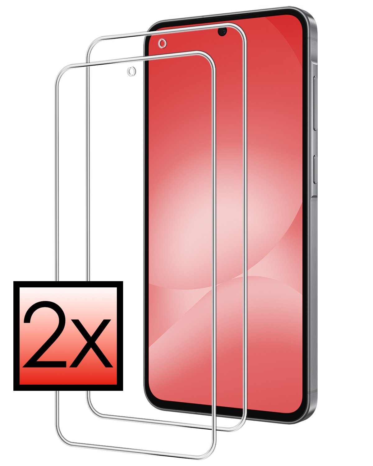 NoXx NoXx Samsung Galaxy A56 Screenprotector Glas - 2 PACK