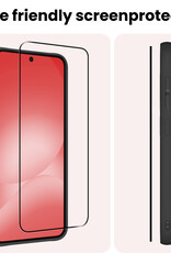 NoXx NoXx Samsung Galaxy A56 Screenprotector Glas Full Cover - 2 PACK