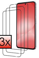 NoXx NoXx Samsung Galaxy A56 Screenprotector Glas Full Cover - 3 PACK