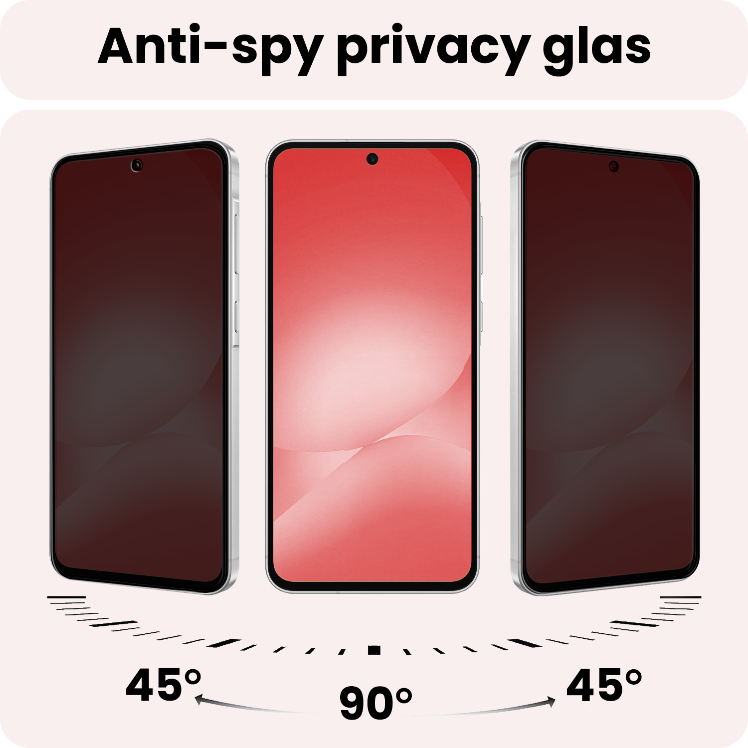 NoXx NoXx Samsung Galaxy A56 Screenprotector Glas Privacy