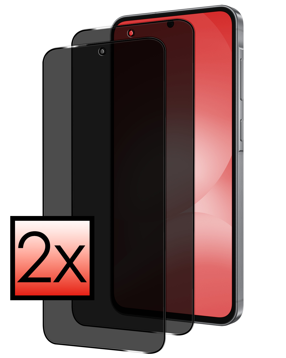 NoXx NoXx Samsung Galaxy A56 Screenprotector Glas Privacy - 2 PACK