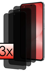 NoXx NoXx Samsung Galaxy A56 Screenprotector Glas Privacy - 3 PACK