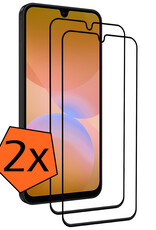 Nomfy Nomfy Samsung Galaxy A26 Screenprotector Glas Full Cover - 2 PACK