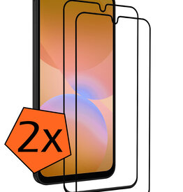 Nomfy Nomfy Samsung Galaxy A26 Screenprotector Glas Full Cover - 2 PACK