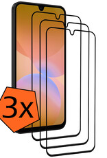 Nomfy Nomfy Samsung Galaxy A26 Screenprotector Glas Full Cover - 3 PACK