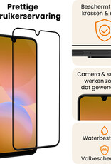 Nomfy Nomfy Samsung Galaxy A26 Screenprotector Glas Full Cover - 3 PACK