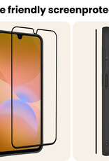 Nomfy Nomfy Samsung Galaxy A26 Screenprotector Glas Full Cover - 3 PACK