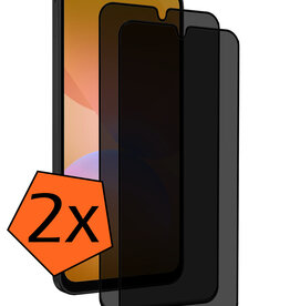 Nomfy Nomfy Samsung Galaxy A26 Screenprotector Glas Privacy - 2 PACK