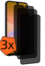 Nomfy Nomfy Samsung Galaxy A26 Screenprotector Glas Privacy - 3 PACK