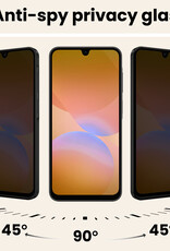 Nomfy Nomfy Samsung Galaxy A26 Screenprotector Glas Privacy - 3 PACK