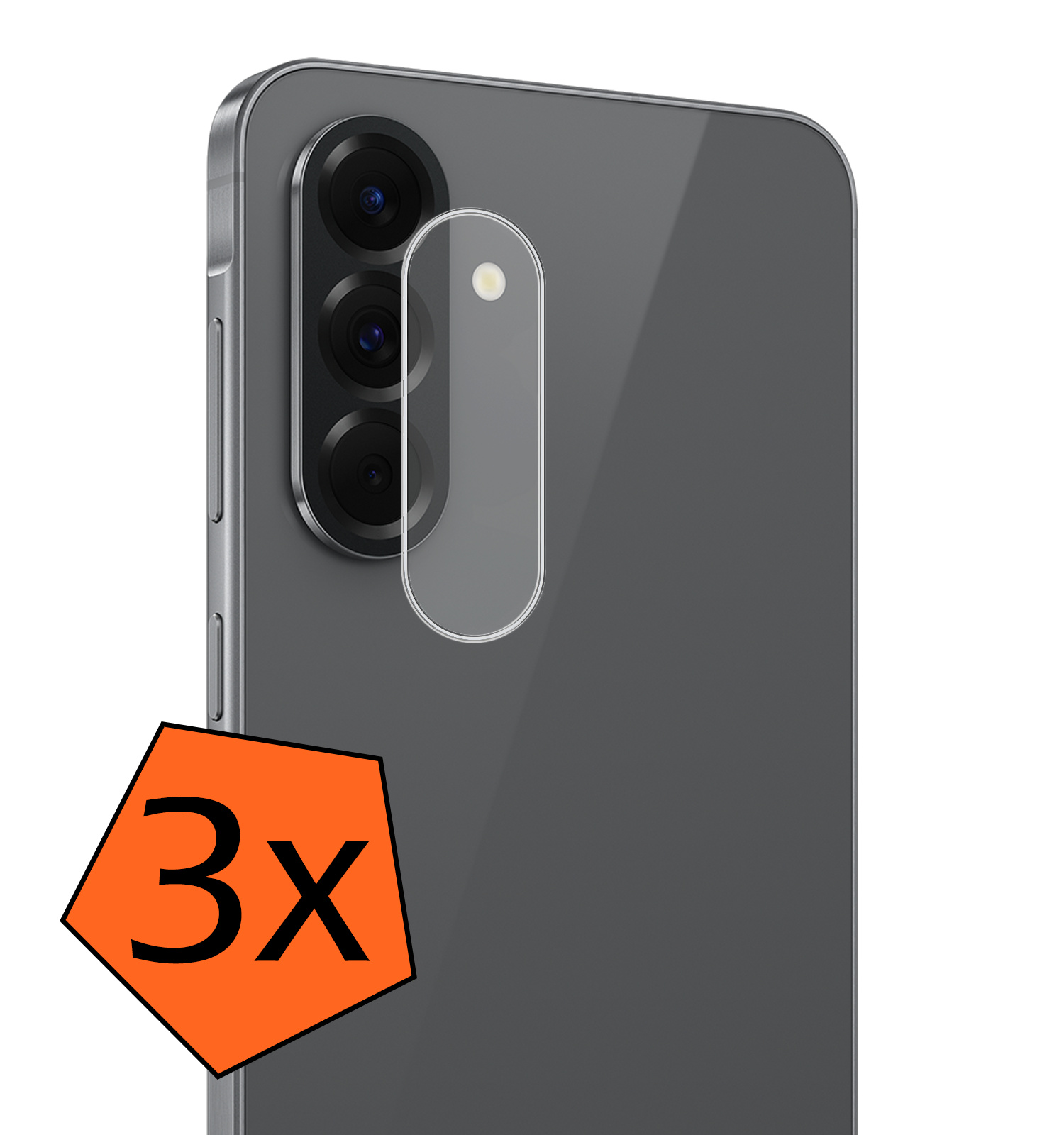 Nomfy Nomfy Samsung Galaxy A26 Camera Screenprotector - 3 PACK