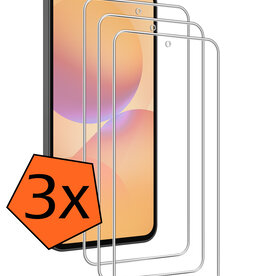 Nomfy Nomfy Samsung Galaxy A36 Screenprotector Glas - 3 PACK