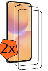 Nomfy Nomfy Samsung Galaxy A36 Screenprotector Glas Full Cover - 2 PACK