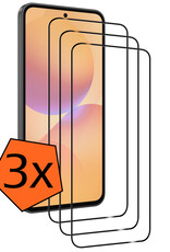Nomfy Nomfy Samsung Galaxy A36 Screenprotector Glas Full Cover - 3 PACK