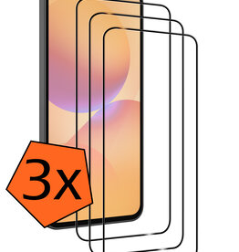 Nomfy Nomfy Samsung Galaxy A36 Screenprotector Glas Full Cover - 3 PACK