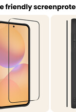 Nomfy Nomfy Samsung Galaxy A36 Screenprotector Glas Full Cover - 3 PACK