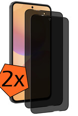 Nomfy Nomfy Samsung Galaxy A36 Screenprotector Glas Privacy - 2 PACK
