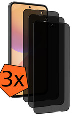 Nomfy Nomfy Samsung Galaxy A36 Screenprotector Glas Privacy - 3 PACK