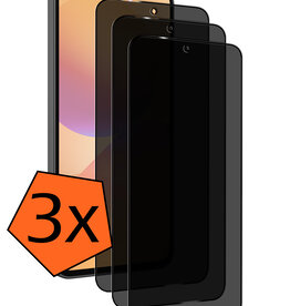Nomfy Nomfy Samsung Galaxy A36 Screenprotector Glas Privacy - 3 PACK