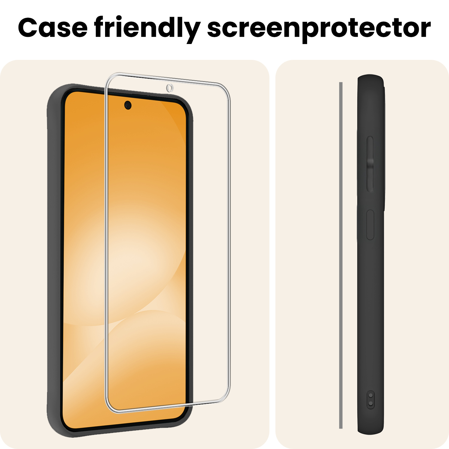 Nomfy Nomfy Samsung Galaxy A56 Screenprotector Glas - 2 PACK