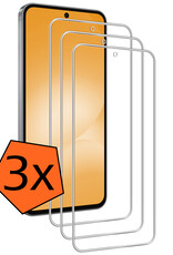 Nomfy Nomfy Samsung Galaxy A56 Screenprotector Glas - 3 PACK