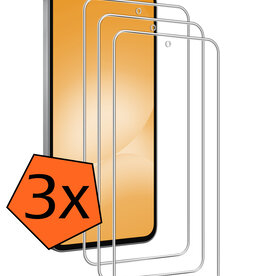 Nomfy Nomfy Samsung Galaxy A56 Screenprotector Glas - 3 PACK