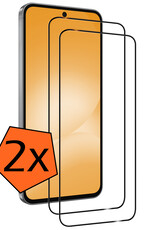 Nomfy Nomfy Samsung Galaxy A56 Screenprotector Glas Full Cover - 2 PACK