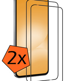 Nomfy Nomfy Samsung Galaxy A56 Screenprotector Glas Full Cover - 2 PACK