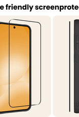 Nomfy Nomfy Samsung Galaxy A56 Screenprotector Glas Full Cover - 2 PACK