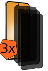 Nomfy Nomfy Samsung Galaxy A56 Screenprotector Glas Privacy - 3 PACK