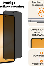 Nomfy Nomfy Samsung Galaxy A56 Screenprotector Glas Privacy - 3 PACK