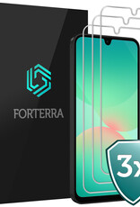 Forterra Forterra Samsung Galaxy A26 Screenprotector Glas - 3 PACK