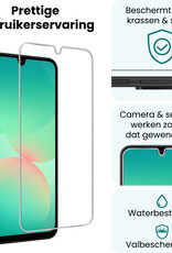 Forterra Forterra Samsung Galaxy A26 Screenprotector Glas - 3 PACK