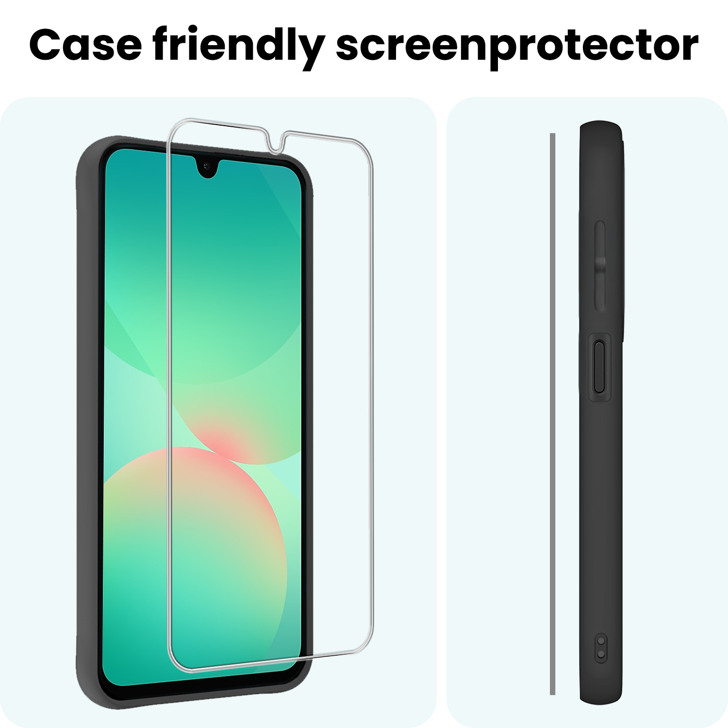 Forterra Forterra Samsung Galaxy A26 Screenprotector Glas - 3 PACK