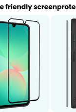 Forterra Forterra Samsung Galaxy A26 Screenprotector Glas Full Cover - 3 PACK