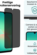Forterra Forterra Samsung Galaxy A26 Screenprotector Glas Privacy - 2 PACK