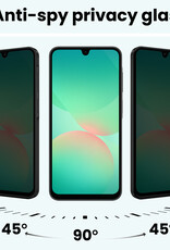 Forterra Forterra Samsung Galaxy A26 Screenprotector Glas Privacy - 3 PACK