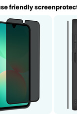 Forterra Forterra Samsung Galaxy A26 Screenprotector Glas Privacy - 3 PACK