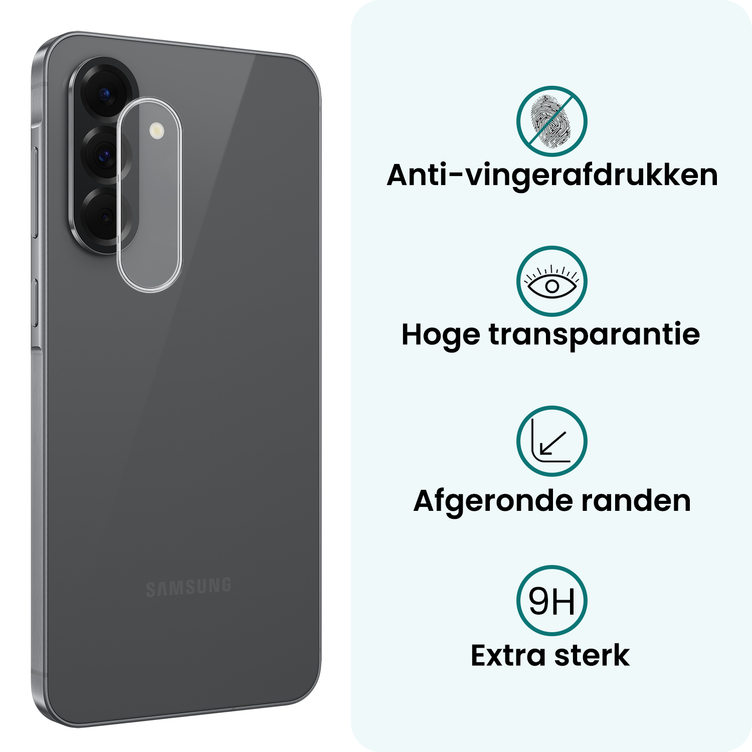 Forterra Forterra Samsung Galaxy A26 Camera Screenprotector - 3 PACK