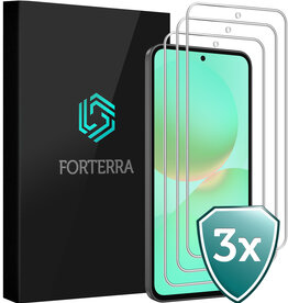 Forterra Forterra Samsung Galaxy A36 Screenprotector Glas - 3 PACK