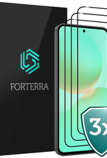Forterra Forterra Samsung Galaxy A36 Screenprotector Glas Full Cover - 3 PACK