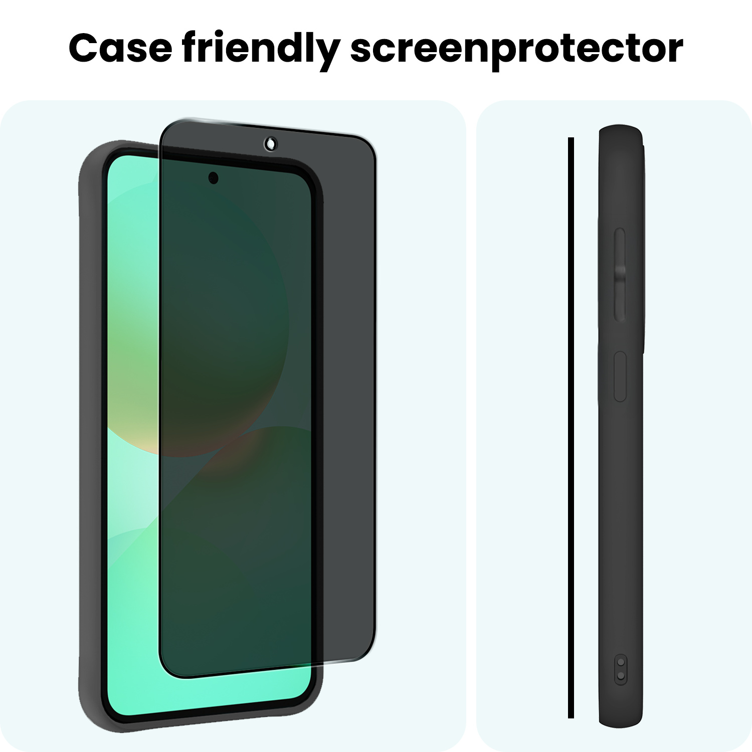 Forterra Forterra Samsung Galaxy A36 Screenprotector Glas Privacy - 2 PACK