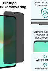 Forterra Forterra Samsung Galaxy A36 Screenprotector Glas Privacy - 3 PACK