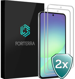 Forterra Forterra Samsung Galaxy A56 Screenprotector Glas - 2 PACK