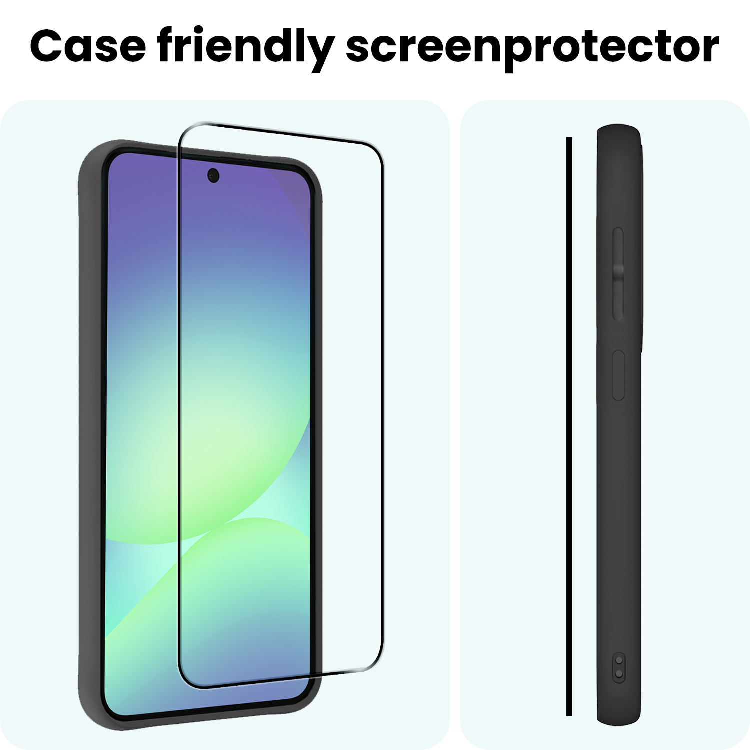 Forterra Forterra Samsung Galaxy A56 Screenprotector Glas Full Cover