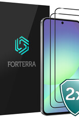 Forterra Forterra Samsung Galaxy A56 Screenprotector Glas Full Cover - 2 PACK
