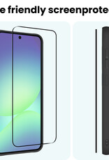 Forterra Forterra Samsung Galaxy A56 Screenprotector Glas Full Cover - 2 PACK