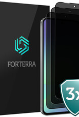 Forterra Forterra Samsung Galaxy A56 Screenprotector Glas Privacy - 3 PACK