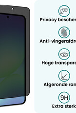 Forterra Forterra Samsung Galaxy A56 Screenprotector Glas Privacy - 3 PACK